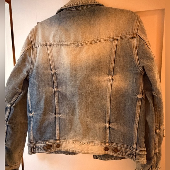 Saint Laurent Acid Washed Distressed Jean Jacket - Picture 7 of 7